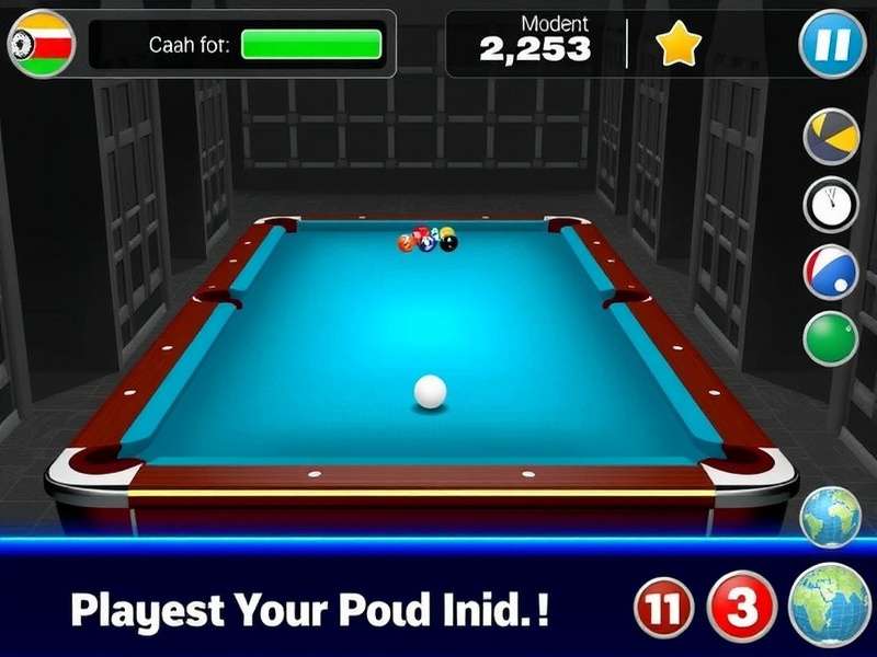 Indian Billiard Champion Game Screenshot